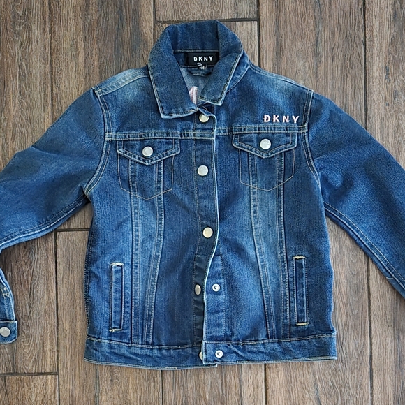 Dkny Other - DKNY Kids Blue Denim Jacket Size 6X